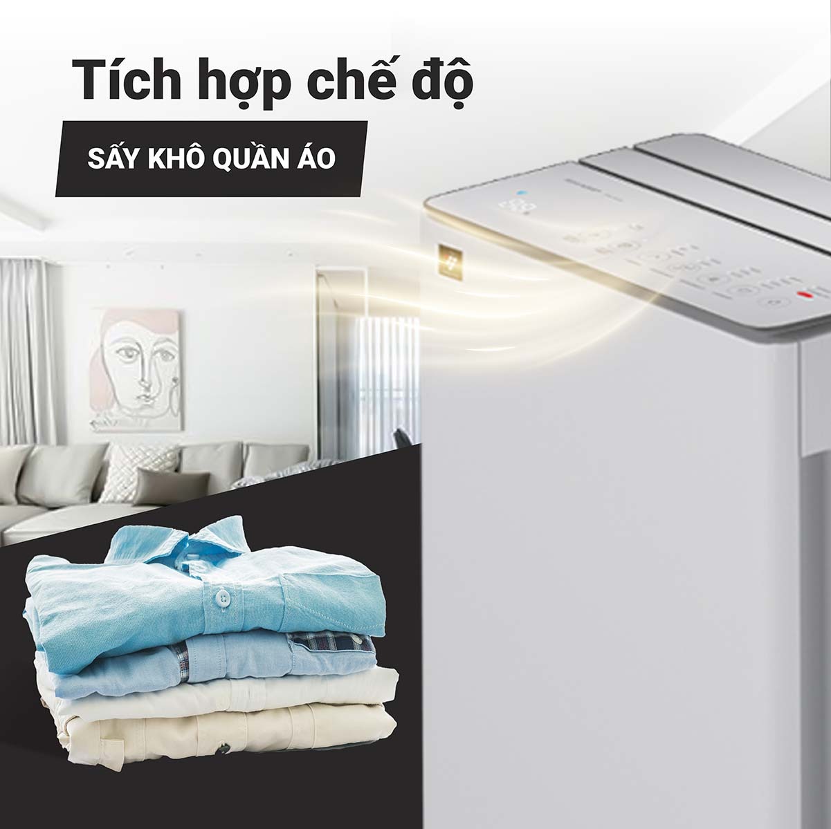 Máy hút ẩm Sharp DW-T30HV-W Model Mới [2025] - hình 3