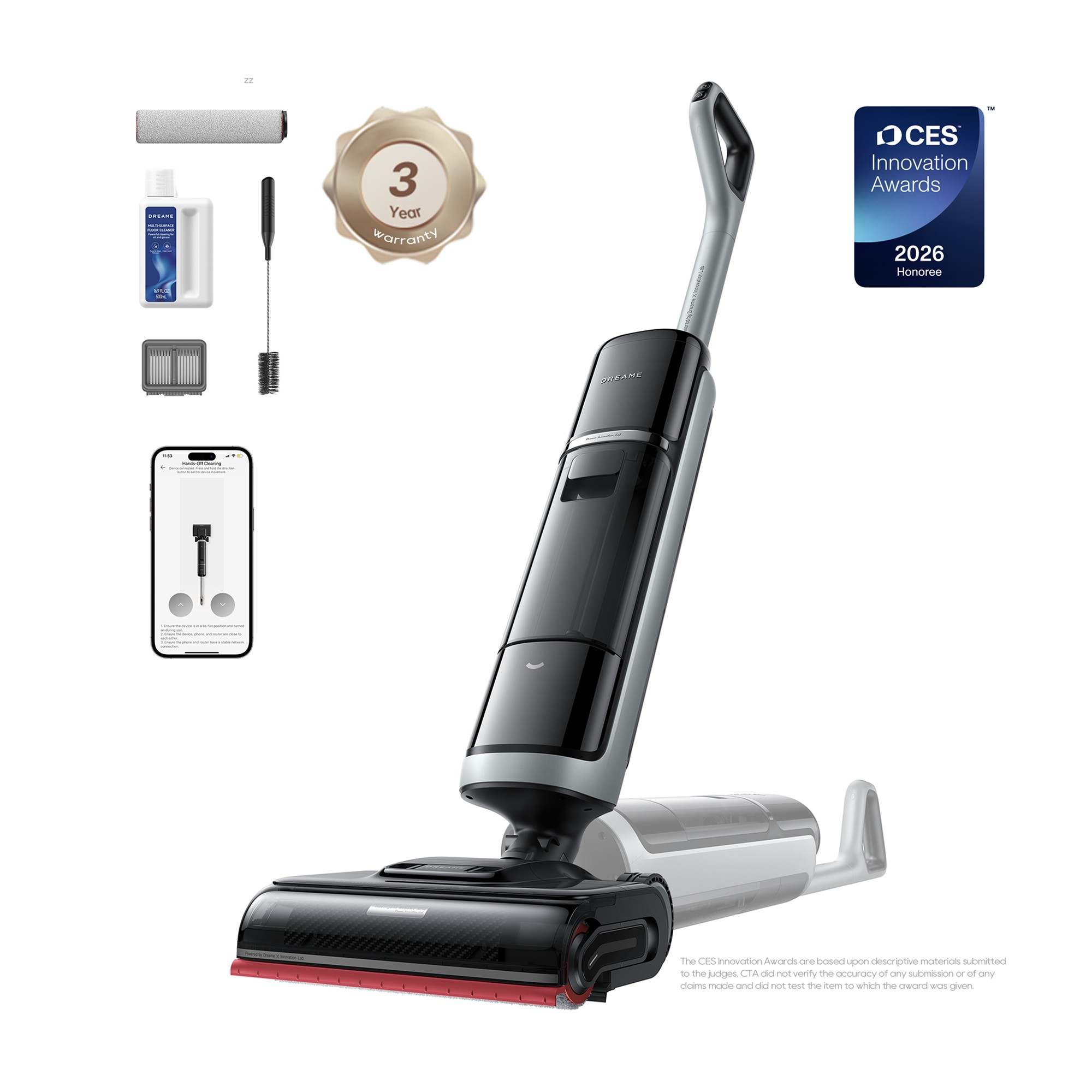 Máy Hút Bụi Dreame H15 Pro Heat Bản Quốc Tế - hình 1