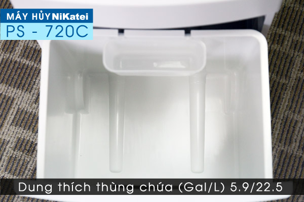 Máy hủy tài liệu Nikatei PS-720C - hình 5