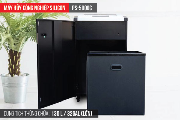 Máy hủy tài liệu Silicon PS-5000C