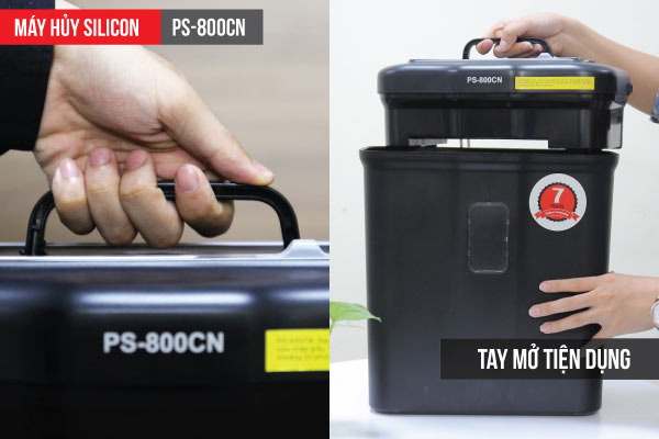 Máy hủy tài liệu Silicon PS-800CN