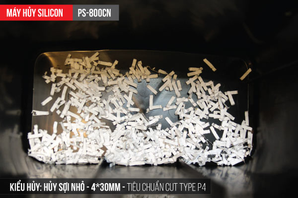 Máy hủy tài liệu Silicon PS-800CN - hình 2