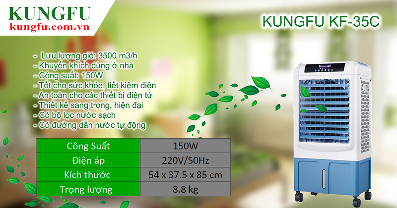 Máy làm mát không khí KUNGFU KF-35C