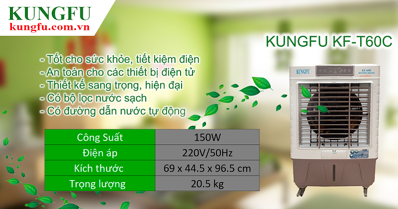 Máy làm mát không khí KUNGFU KF-7C