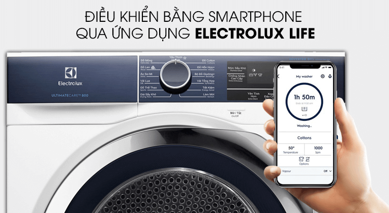 Máy sấy Heat Pump Electrolux 8Kg EDH803BEWA Mới 2020 - hình 3