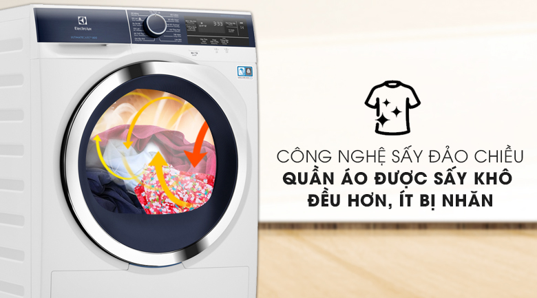 Máy sấy Heat Pump Electrolux 9Kg EDH903BEWA Mới 2020 - hình 3
