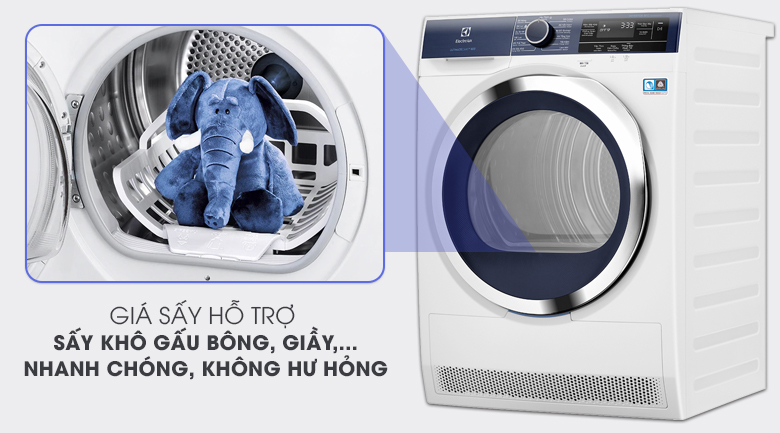 Máy sấy Heat Pump Electrolux 9Kg EDH903BEWA Mới 2020 - hình 5