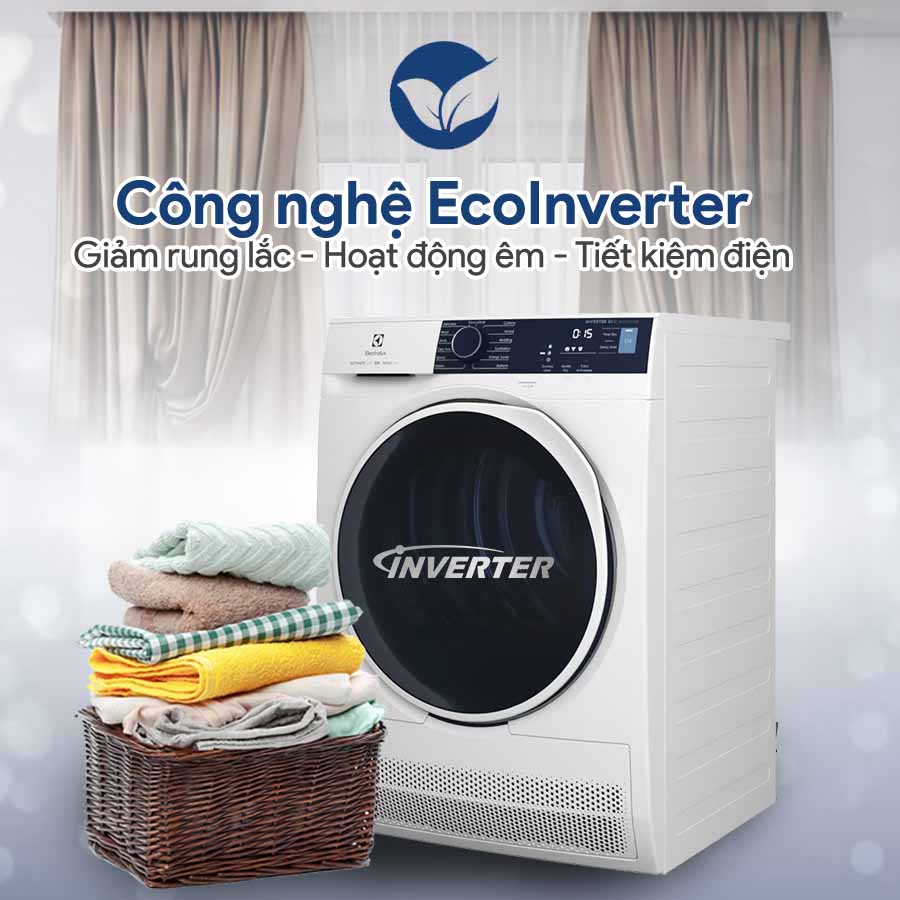 Máy sấy ngưng tụ Electrolux 8 kg EDC804P5WB - hình 3