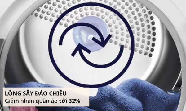 Máy sấy quần áo Electrolux 8,5Kg EDV854J3WB mới 2022 - hình 2
