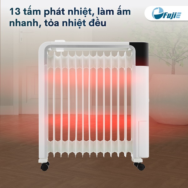 Máy sưởi FujiE OFR7813 - hình 2