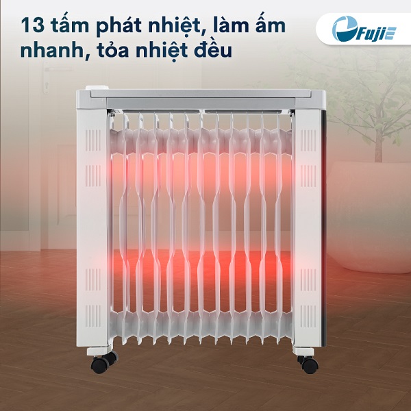 Máy sưởi FujiE OFR7913 - hình 3