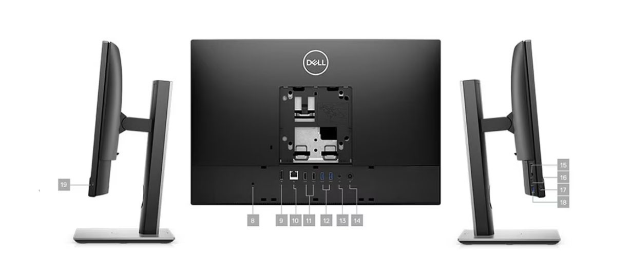Máy tính All in one Dell OptiPlex 3280 42AIO328003 - hình 3