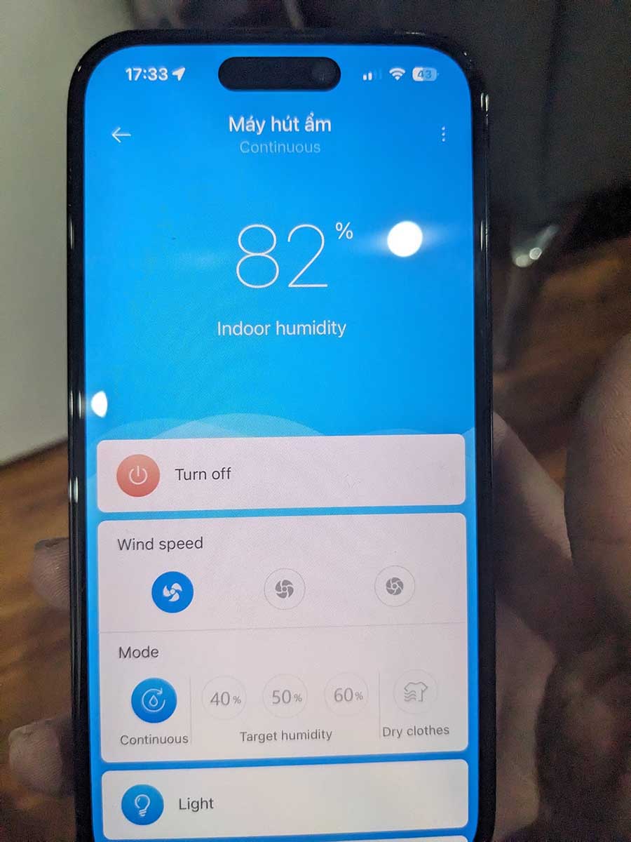 Hướng dẫn sử dụng Máy Hút Ẩm Xiaomi NWT 18L