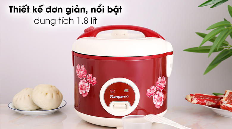 Nồi cơm điện Kangaroo KG378H 1.8L