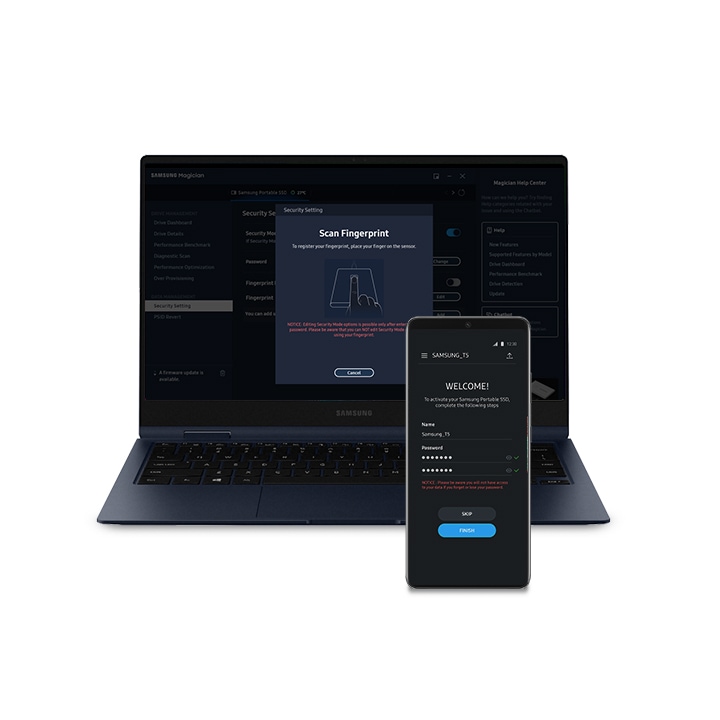 Ổ cứng di động SSD Samsung Portable T7 Shield Portable 4TB 2.5" - hình 5