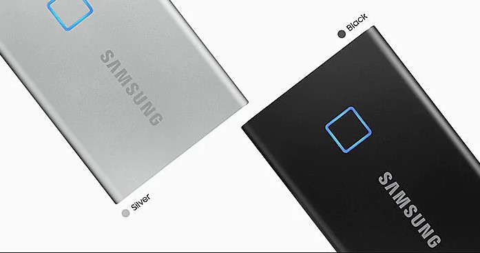 Ổ cứng di động SSD Samsung Portable T7 Touch 2TB 2.5" chính hãng - hình 4