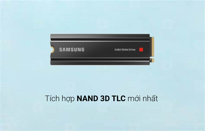 Ổ cứng gắn trong/ SSD Samsung 980 PRO Heatsink 1TB M2 NVMe 4.0 chính hãng - hình 3