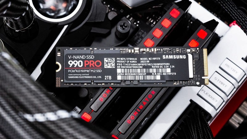Ổ cứng gắn trong SSD Samsung 990 Pro 2TB M2 PCIe 4.0 chính hãng