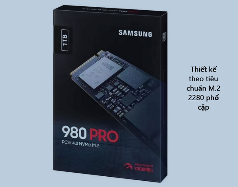 Ổ cứng SSD Samsung 980 PRO 1TB NVMe M.2 PCIe 4.0 (MZ-V8P1T0BW) - hình 3
