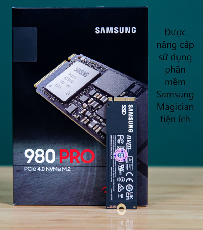 Ổ cứng SSD Samsung 980 PRO 1TB NVMe M.2 PCIe 4.0 (MZ-V8P1T0BW) - hình 1