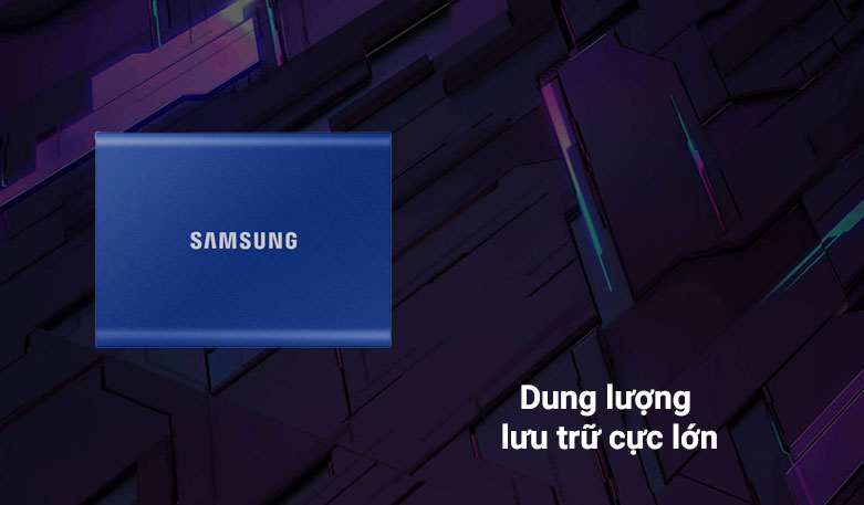 Ổ cứng SSD Samsung Portable T7 Non Touch 1TB 2.5" chính hãng