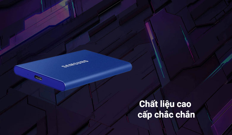 Ổ cứng SSD Samsung Portable T7 Non Touch 500GB 2.5" chính hãng - hình 2