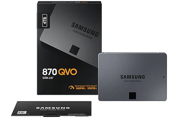 Ổ SSD Samsung 870 Qvo MZ-77Q4T0BW 4Tb chính hãng