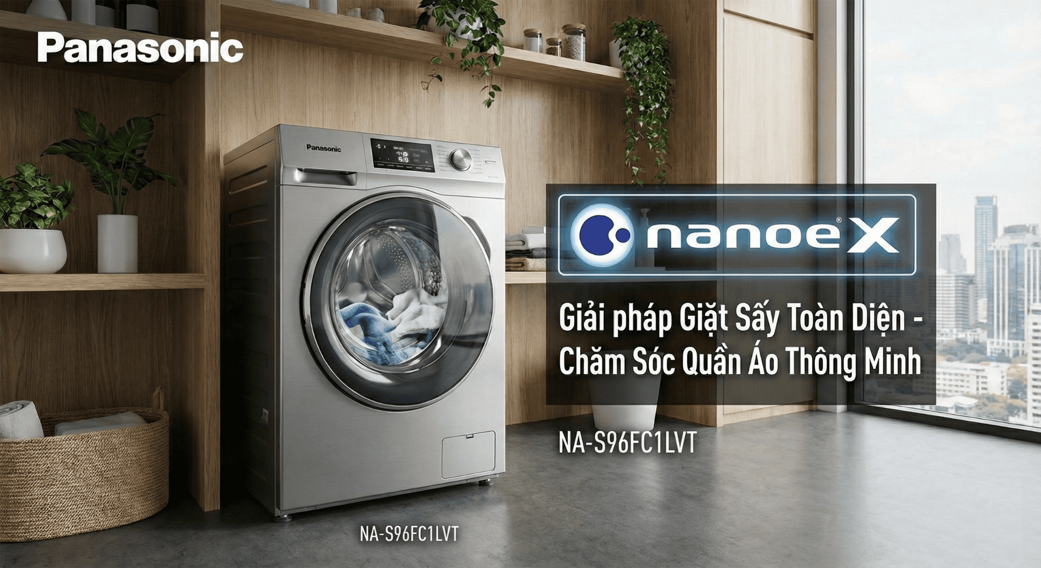 Hãng máy giặt sấy Panasonic