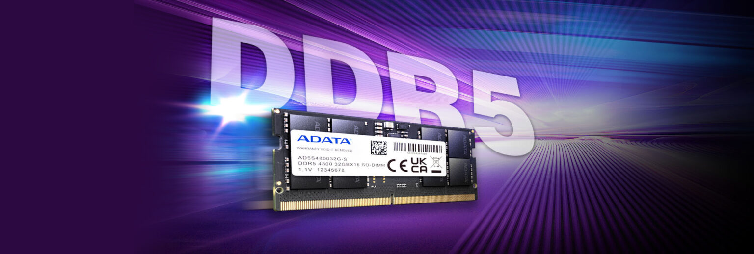 Ram Laptop Adata 8GB DDR5 4800MHz AD5S48008G-S