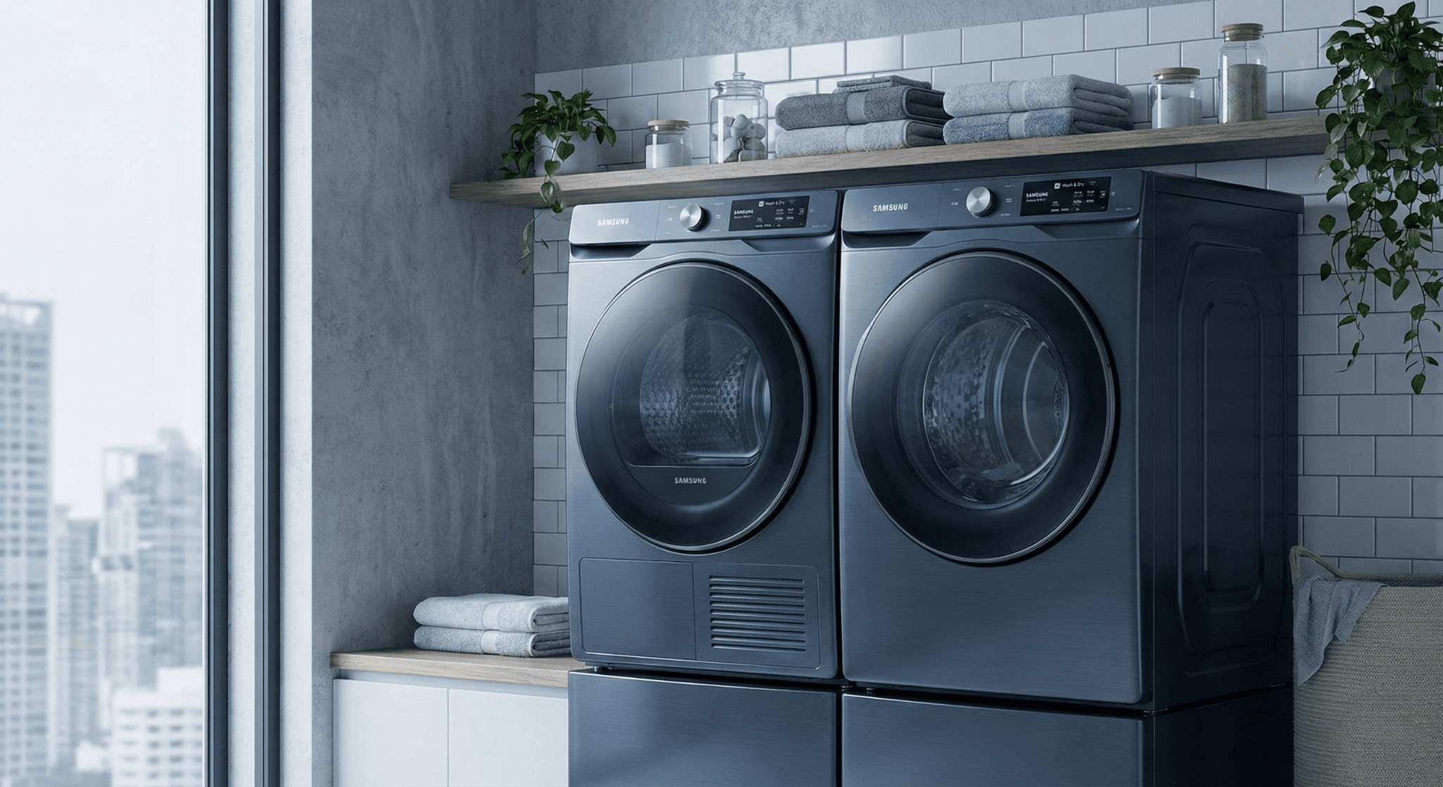 Hãng máy giặt sấy Samsung