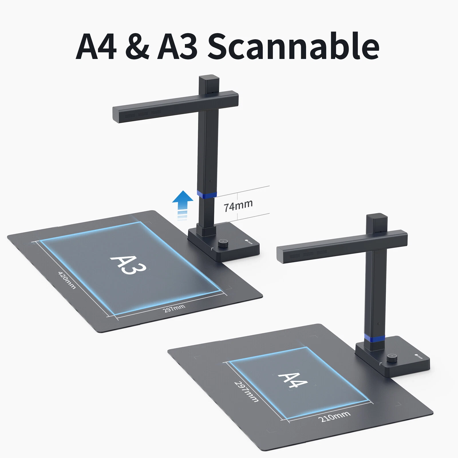 Máy Scan CZUR Shine Ultra Di Động Tự Động Làm Phẳng Trang Giá Tốt