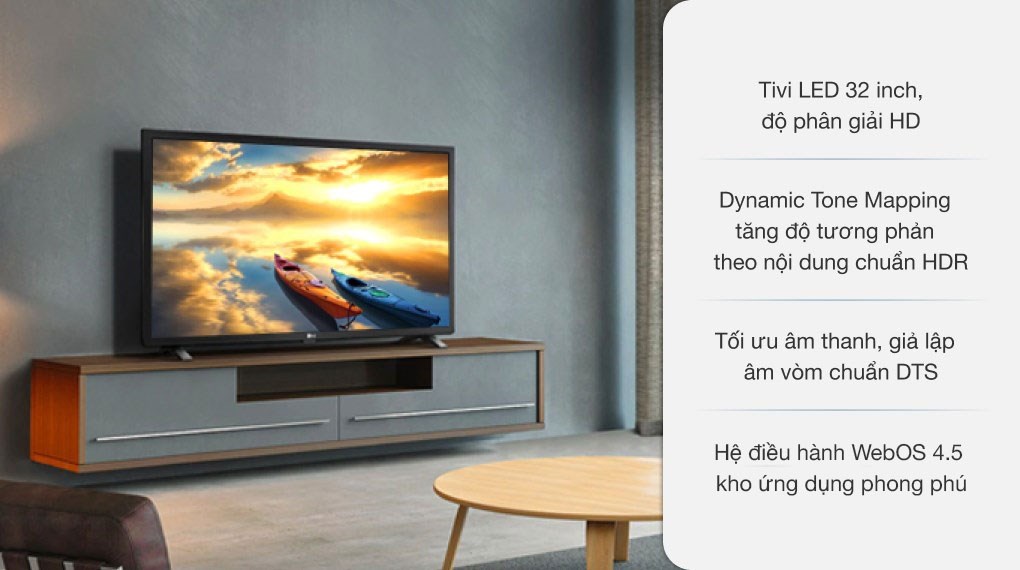 Smart Tivi LG 32 inch 32LM636BPTB HD Ready ThinQ AI MỚI 2021 - hình 2