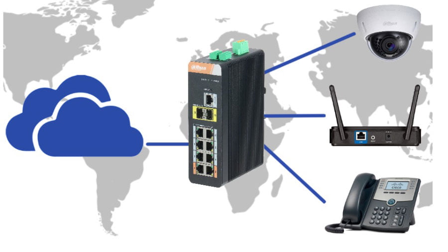 Switch PoE 8 cổng DAHUA DH-PFS4210-8GT-DP - hình 2