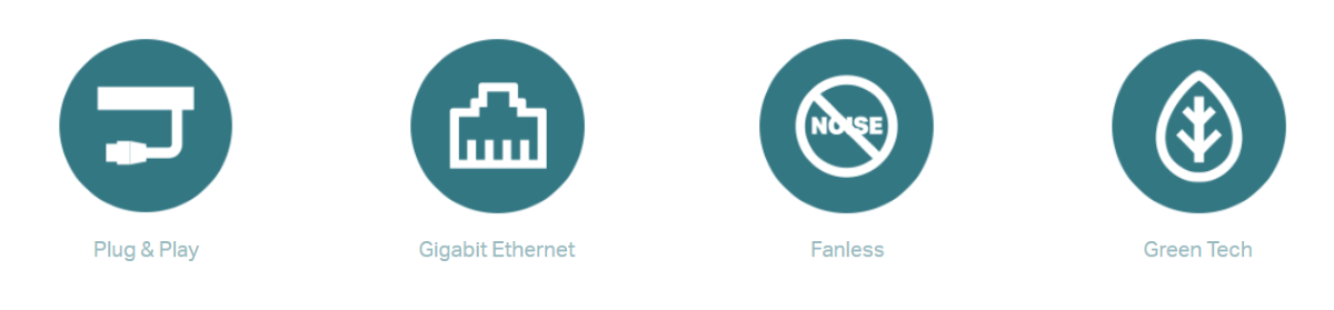 Switch TP-Link LS1008G 8 Port 10/100/1000Mbps vỏ nhựa - hình 2