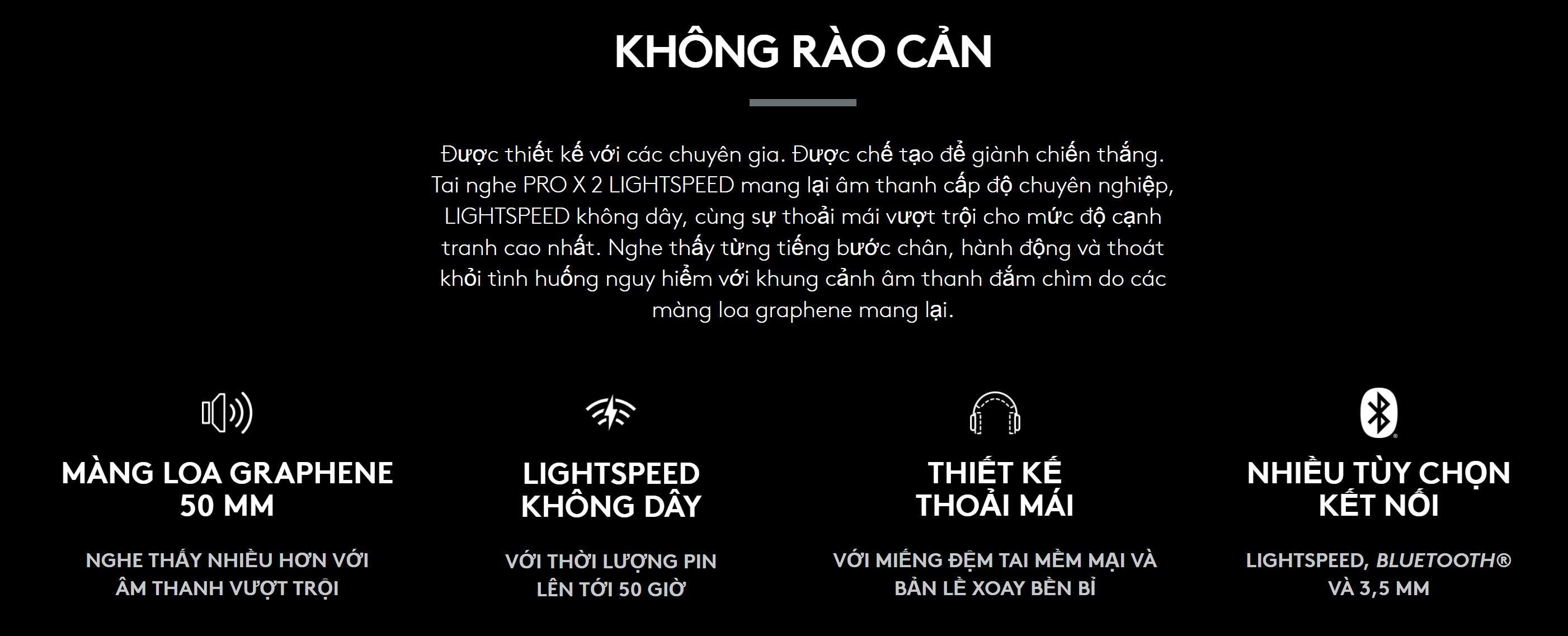 Tai nghe chơi game không dây Logitech PRO X 2 LIGHTSPEED Hồng (981-001276)