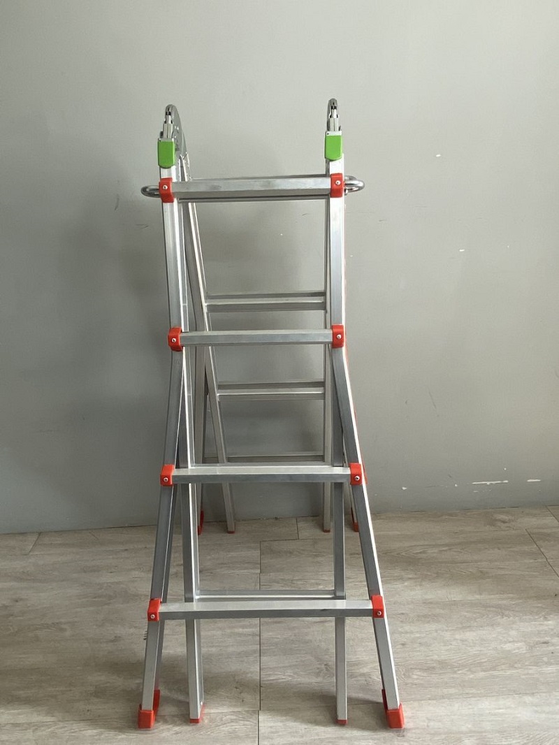 Thang nhôm rút gọn Chữ A KFA-2.5x2.5 - hình 2