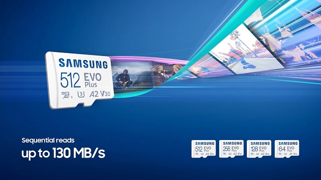 Thẻ nhớ microSDXC Samsung EVO Plus 64GB Class 10 U1 130MB/s - hình 2