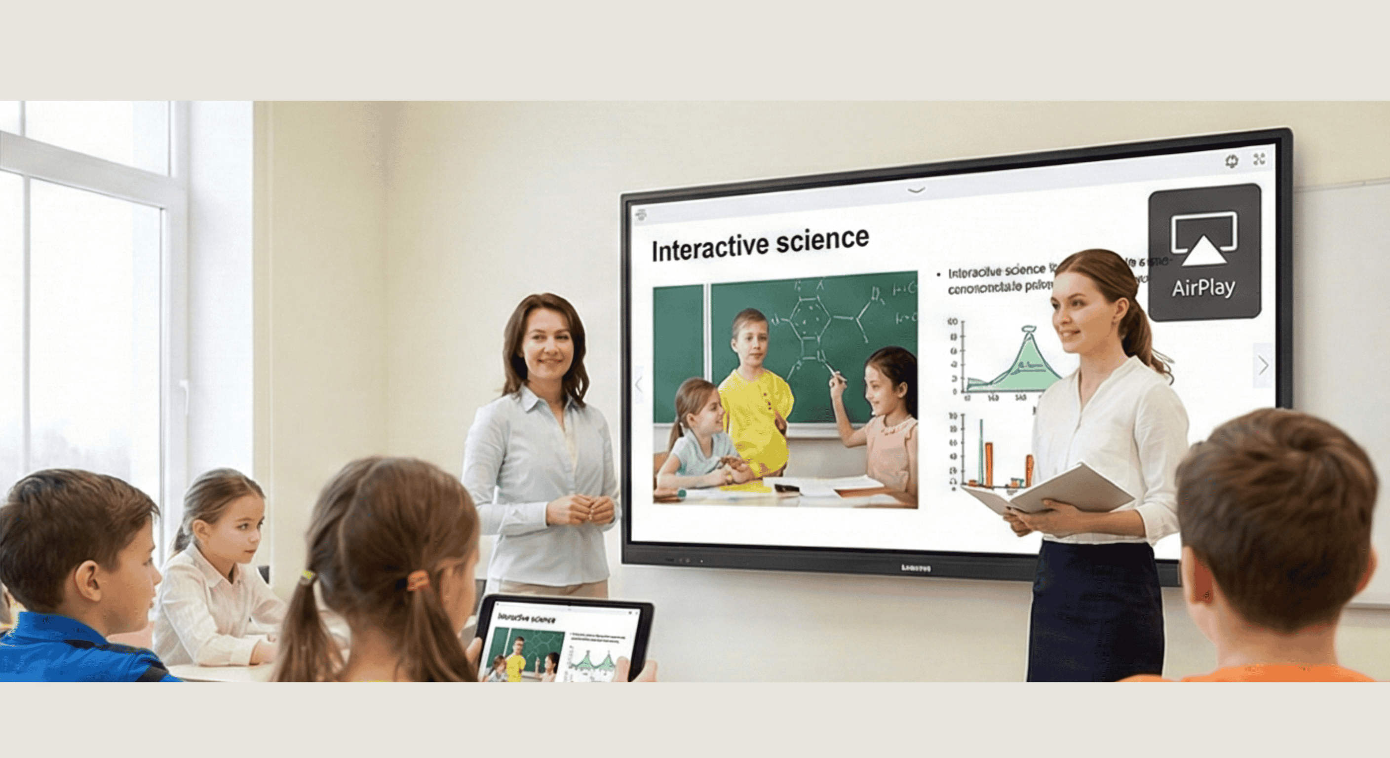 Chia sẻ không dây SmartView+ &amp; AirPlay 2