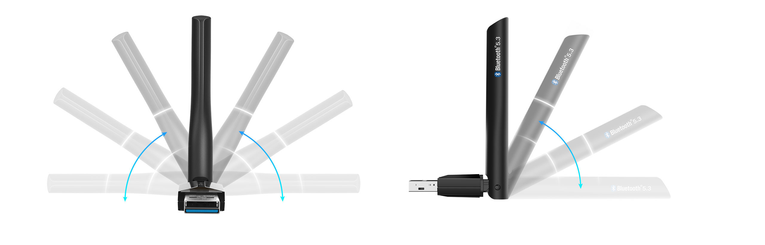 Thiết bị kết nối Bluetooth 5.3 TP-Link UB500 Plus Tích Hợp Ăng-ten Tầm Xa - hình 3