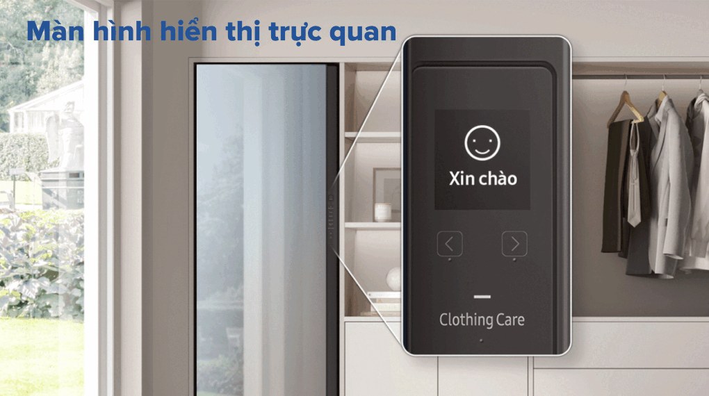 Tủ Chăm Sóc Quần Áo Thông Minh Samsung DF10A9500CG/SV Mới 2022 - ảnh 1