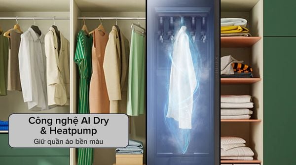 Tủ Chăm Sóc Quần Áo Thông Minh Samsung DF10A9500CG/SV Mới 2022 - hình 2