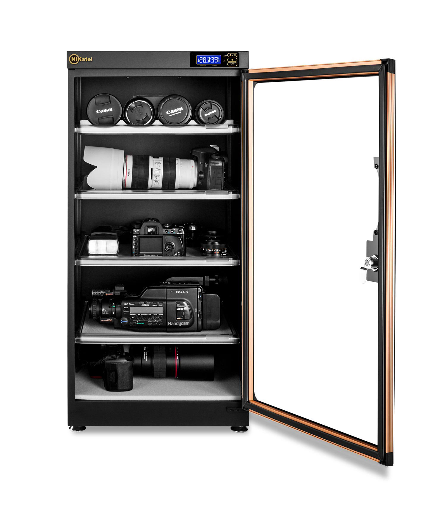 Tủ chống ẩm cao cấp Nikatei NC-125S Gold ( 125 lít ) - hình 2