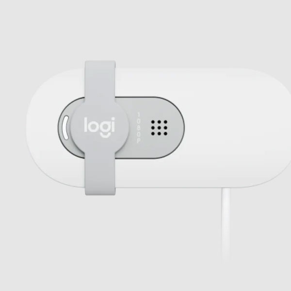 Webcam Logitech Brio 100 1080p full HD- Màu trắng - hình 2