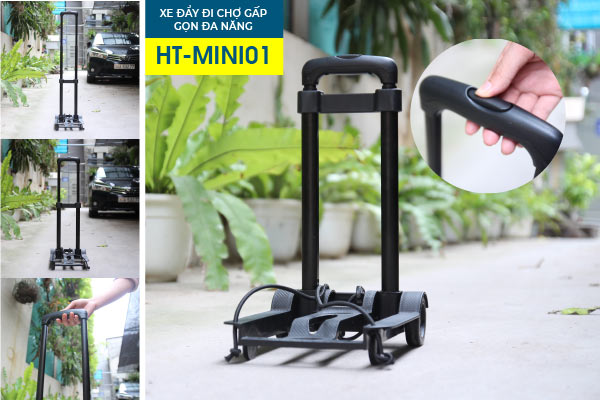 Xe đẩy đi chợ gấp gọn đa năng ADVINDEQ HT-MINI01 - hình 6