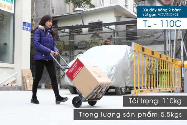 Xe đẩy hàng 2 bánh rút gọn ADVINDEQ TL-110C - hình 4