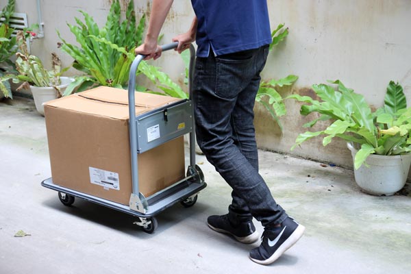 Xe đẩy hàng 4 bánh sàn thép ADVINDEQ TL-170 - hình 2