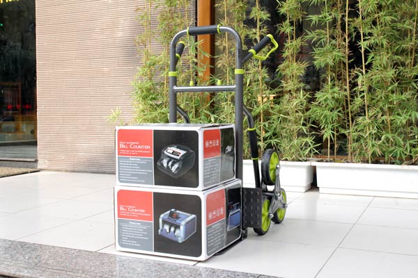 Xe kéo đẩy leo cầu thang 6 bánh rút gọn ADVINDEQ TL-120/200 vận chuyển nhiều hàng hóa cùng 1 lúc