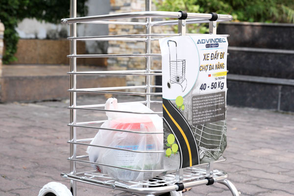 Xe kéo đi chợ đa năng ADVINDEQ TL-90C - hình 7