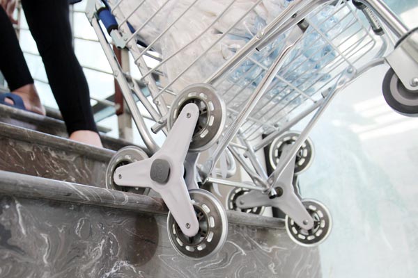 Xe kéo đi chợ, leo cầu thang ADVINDEQ TL-90CN - hình 10