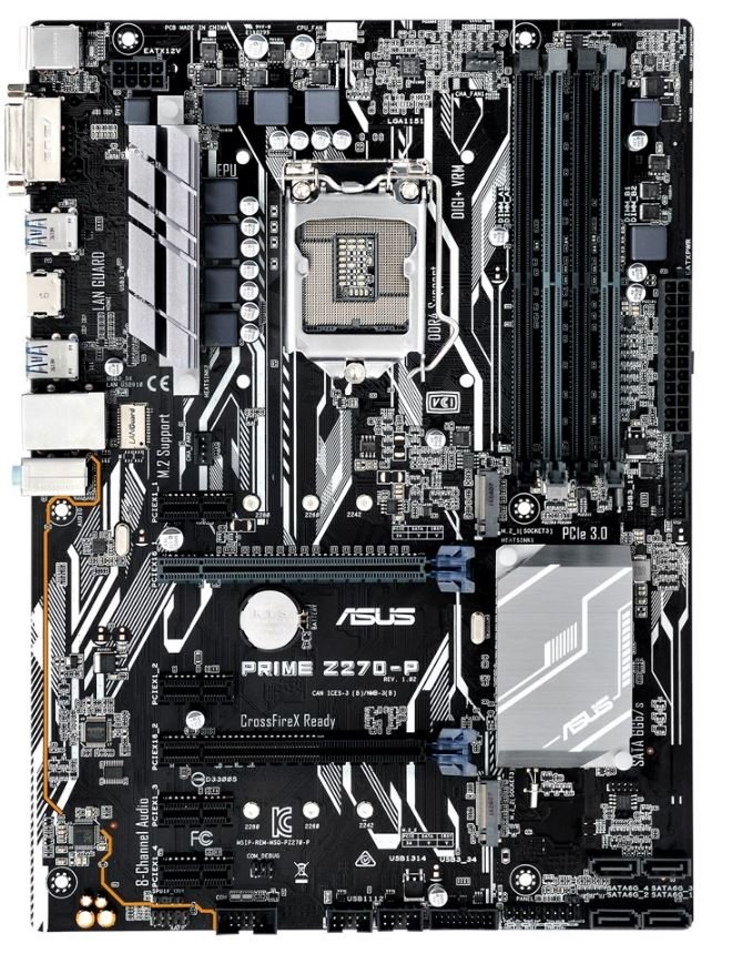 Bo mạch chủ Asus Prime Z270-P chính hãng